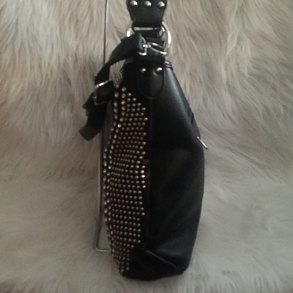 BRILLIANT BLUE RHINESTONE HOBO - Picture 5 of 12